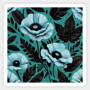 Poppy Flower Sticker